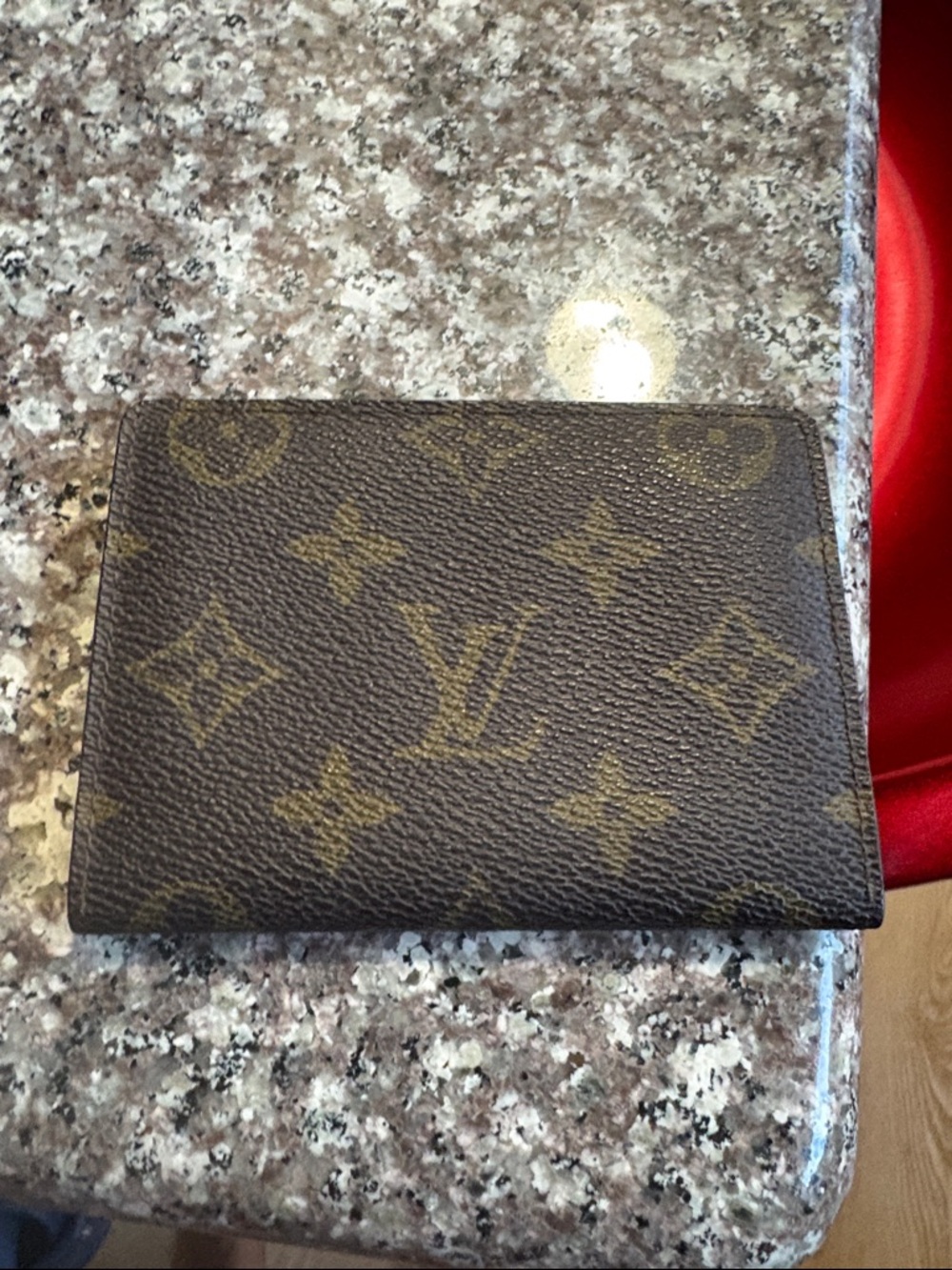 Louis Vuitton Monogram Canvas card holder wallet